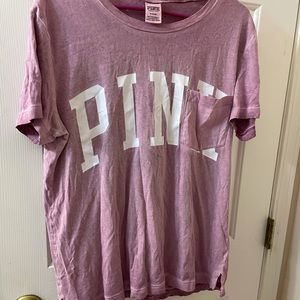 oversized pink t-shirt